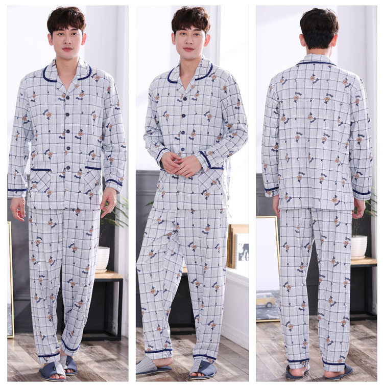 Pyjama mixte en Coton à manches longues - Ref 3005830 Image 21