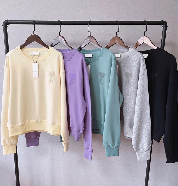 527 French single cotton delicate cotton wool ring adult spring and autumn candy color long sleeve embroidered sweater 4 15