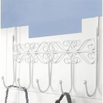 Iron art door rear hanger free of nail-free hanging clothes hanger bathroom hanging clothes hookers wall-mounted clothes hanger hooded clothes hanger