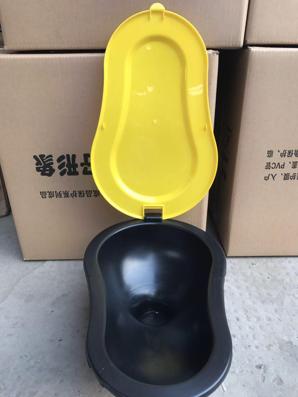 Mobile squatting project defecation powder room decoration and construction of temporary simple toilet red site