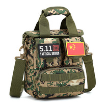 Oblique cross backpack Shoulder satchel Army camouflage tactical outdoor travel Fanny pack Travel mountaineering equipment Military fan supplies