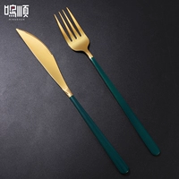 Зеленое золото [нож+вилка] два -частичный набор