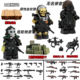 Delta Force Red Wolf Building Block Figures Dangerous Materials Bee Doctor Assembled Military Model Assembled Toys