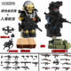 Delta Force Red Wolf Building Block Figures Dangerous Materials Bee Doctor Assembled Military Model Assembled Toys
