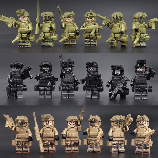 Military Building Block Base World War Ii Ruins Ground War Scene Battle Fortress Battle Battle Wall Assembled Building Boy Toy