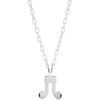 Цепочка для наушников из белой смолы