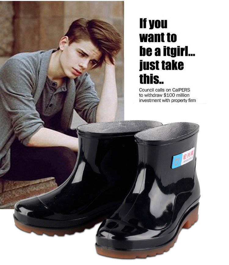 Chaussures - bottes caoutchouc homme pour été - semelle tendon - Ref 961079 Image 17