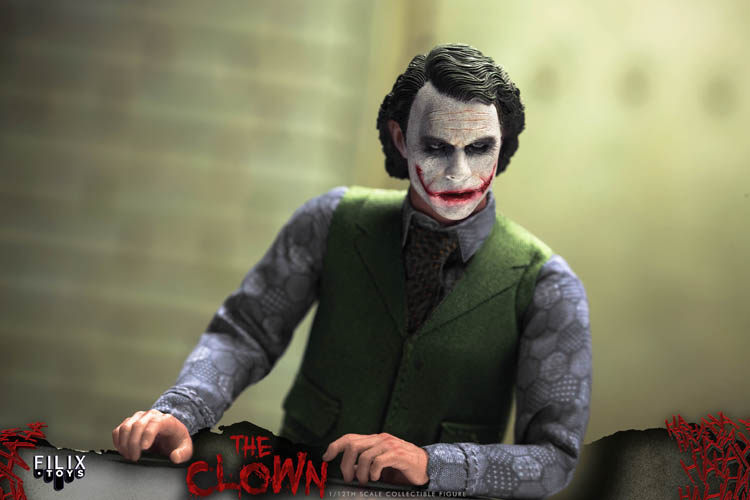 New FILIX TOYS FX004 1/12 Joker Heath Ledger 6