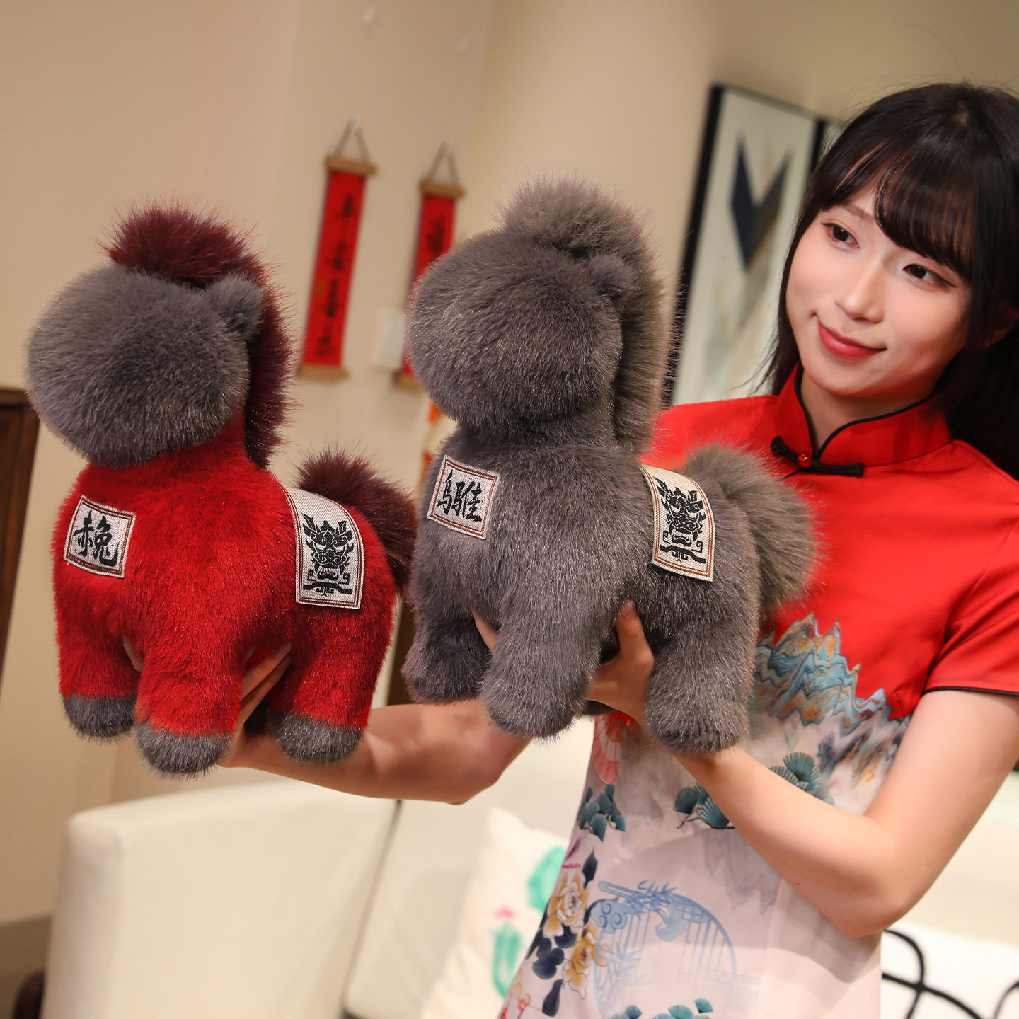 2026生肖马兵戈赤兔马公仔玩具💖 年会礼物首选!🎁-马车配件-淘宝好物网