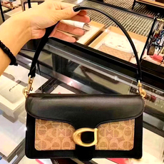 Nuts упаковывать 香港潮牌2022新款hhe c820真皮印花单肩斜挎包时尚百搭潮流酒神包