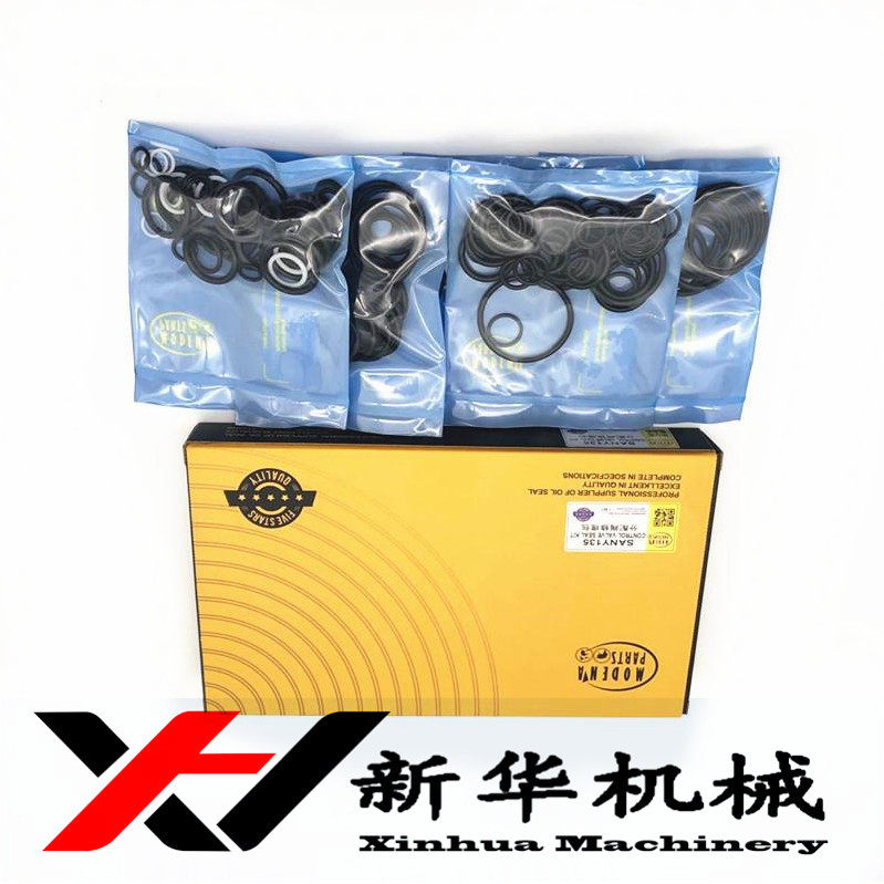 Excavator Kobelco Carter Volvo Hitachi Sany Hyundai Distribution Valve Multi-way Valve Oil Seal Repair Kit