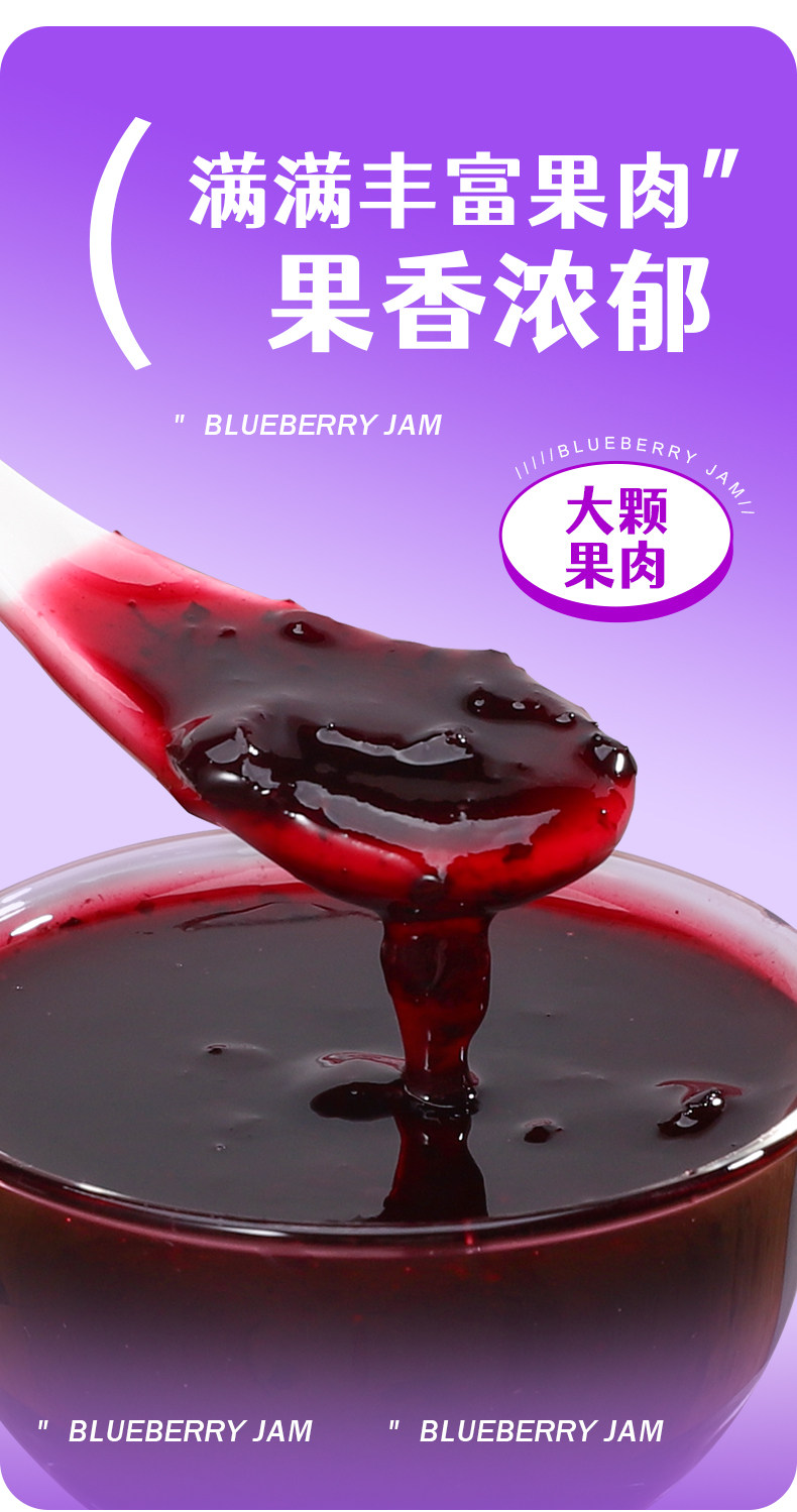 安享好物 安享E级果酱-盾皇蓝莓果酱 国标 