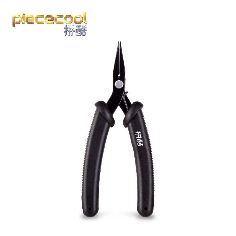 Piececool Parquet Cool Light Tool Sharp Mouth Fitter Pliers cut pliers Pliers Suit Metal Model Assembled-Taobao