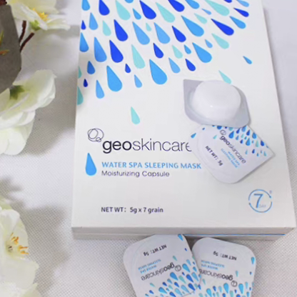 21 Pieces New Zealand Mystery Hot Spring Water Bomb Mask Sleep Mask New Zealand Mystery No-Rinse Hydrating Moisturizing No-Rinse