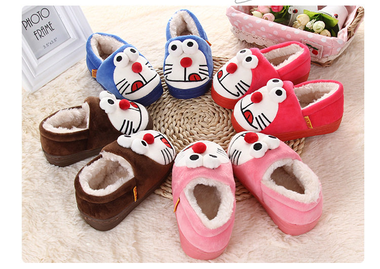 Pantoufles enfants en suède pour hiver - semelle coton - Ref 1010628 Image 29