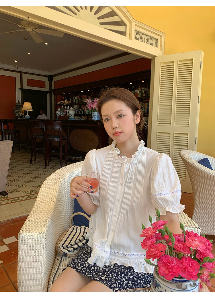 Tuuuh юбка полусолнце женская летняя А-силуэт с цветочным принтом средней посадки