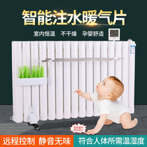 Add water and electricity radiator home heater energy-saving energy-saving mobile water injection electric heater radiator electric heater