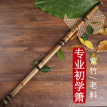 Xiao Musical Instruments Adult College Students Professional Beginners Self-study Zero Basic Refined Zizhu Xiao Yuping Cave Xiao