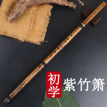 Xiao Musical Instrument Adult Students Professional Beginning Zero Basic Self-study Six Hole Eight Hole GF Tune Zizhu Dongxiao Send Textbook