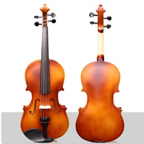 Violin solid wood for beginners adults children novice grades practice matte violin