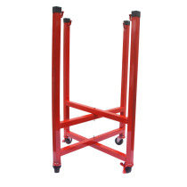 Hanging 10 inch drum stand 1 foot cowhide flat drum flat drum stand metal drum stand folding drum instrument accessories