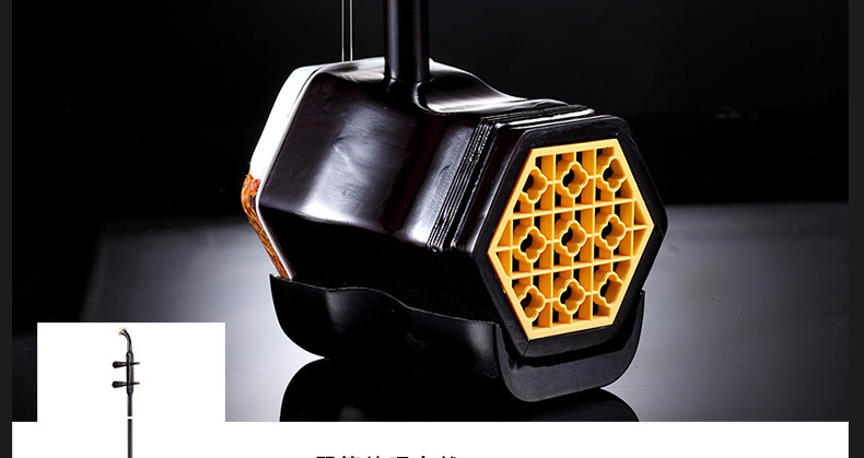 Erhu cụ mới bắt đầu thực hành sinh viên trưởng thành chuyên nghiệp chơi nhạc cụ rắn da rắn thủ công dan ti ba