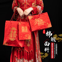 Married li jin dai bu hong bao 10-300000 zipper jin duan li shi feng bride bridesmaid portable gift bag red envelope