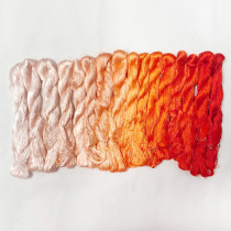 Su embroidery new hand embroidery diy embroidery thread wound velvet flower entry-level silk thread