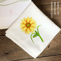 A piece of Su embroidery DIY embroidery handkerchief kit for beginners with needle method sunflower