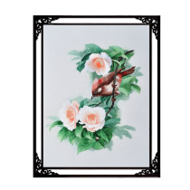 Su embroidery diy beginner kit embroidery various flowers and birds Series 0 Foundation one-on-one guide