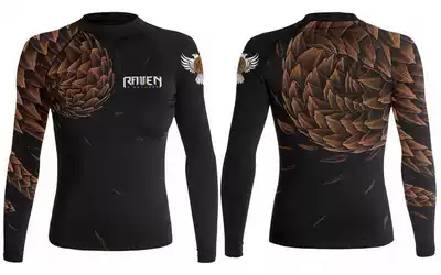 RAVEN Power Pangolin Brown men and women with the same long-sleeved tights spot