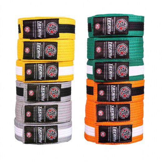 TATAMI IBJJF KIDS RANK BELTS Brazilian Jiu-Jitsu Belt for Kids