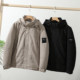 Hooded casual windproof warm cotton coat for men Hooded casual windproof warm cotton coat for men