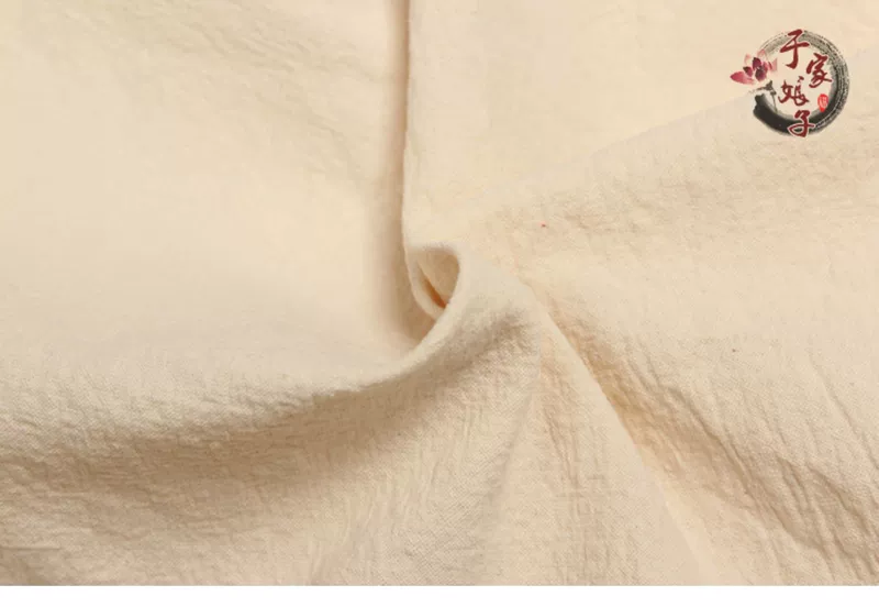 Bông giặt bông giả sợi bông Hanfu áo vải vải cotton vải bông Yujia Niangzi Bu TRANG - Vải vải tự làm