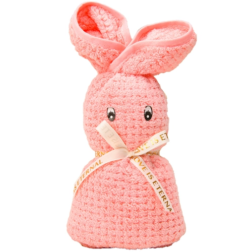 Кролик, рождественское полотенце, подарок на день рождения, делается под заказ, с печатью вашего логотипа