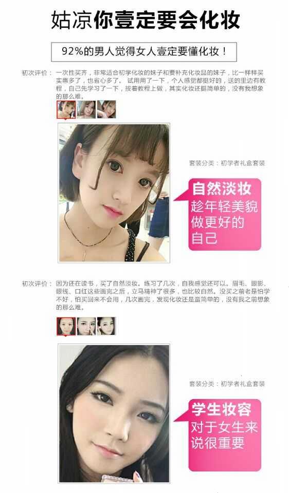 Multi-specs Makeup Set Bộ mỹ phẩm dành cho người mới bắt đầu Bảng phấn mắt Beauty Makeup Kem che khuyết điểm CC CC - Bộ trang điểm kem lót maybelline