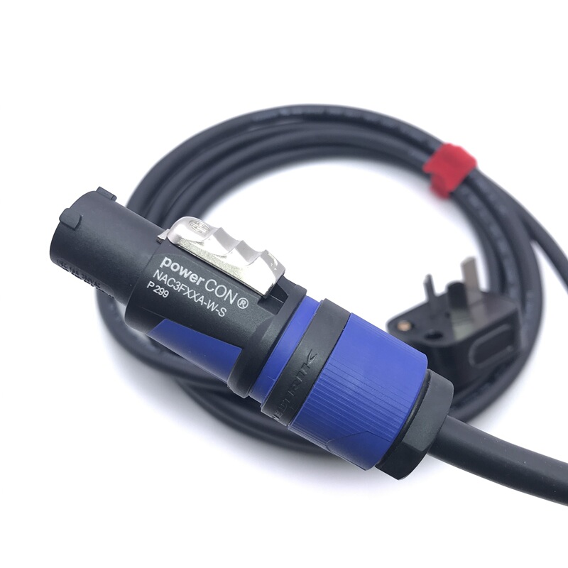 Neutrik Powercon Rainproof Nac3Fxxa Male Three-Pin Ul2587 Performance External Speaker Power Cable