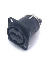 Swiss imported NEUTRIK NAHDMI-W-B 4K ultra high definition HDMI 2 0 black D-type straight plug