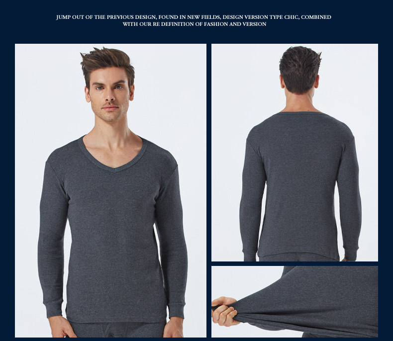 Sous-vêtement thermo jeunesse simple en coton - Ref 750278 Image 16
