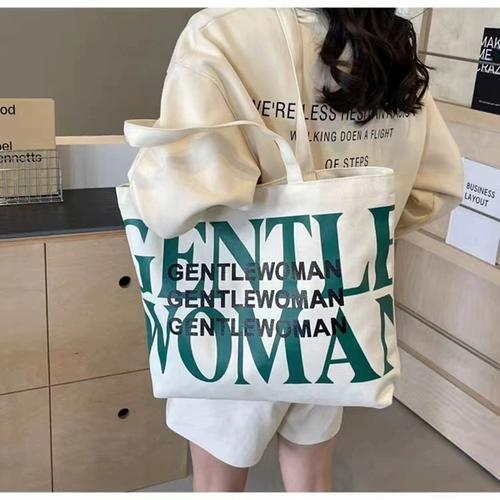 Вместительный и большой летний шоппер, сумка на одно плечо для выхода на улицу с молнией