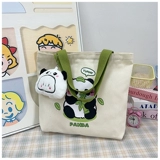 Маленький милый портативный тканевый мешок с молнией