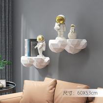 Factory direct supply cloud geometric wall hanging Nordic living room wall decoration childrens room bedroom bedside table storage table