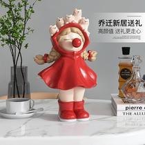 Desktop decorations for girls living room entrance TV cabinet decorations cute birthday gifts for girl friends