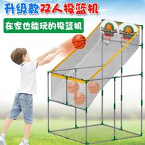 Factory direct sales childrens double shooting machine detachable basketball stand indoor and outdoor mens sports toys Amazon