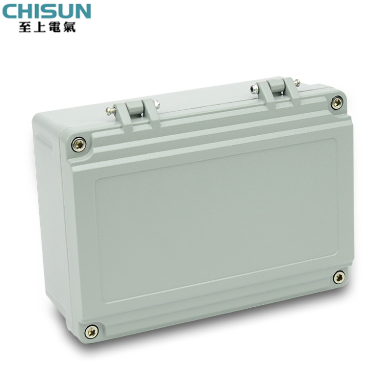FAS14 220*155*95 anti-corrosion casting aluminum waterproof cartridge gray paint aluminum explosion-proof aluminum box opens