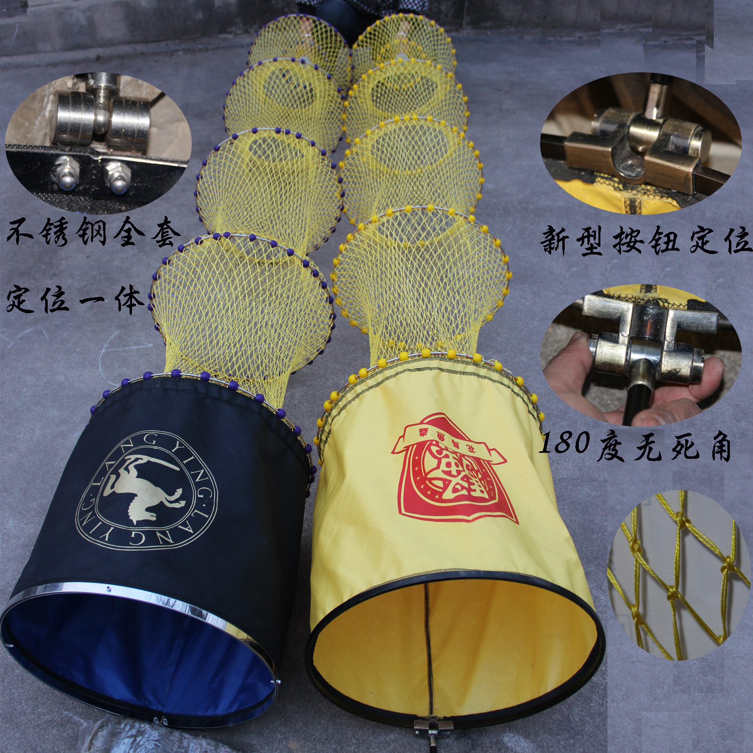 New double line braided gluing anti-hanging speed dry deodorant with ball bearing competitive black pit stainless steel ring fish protection