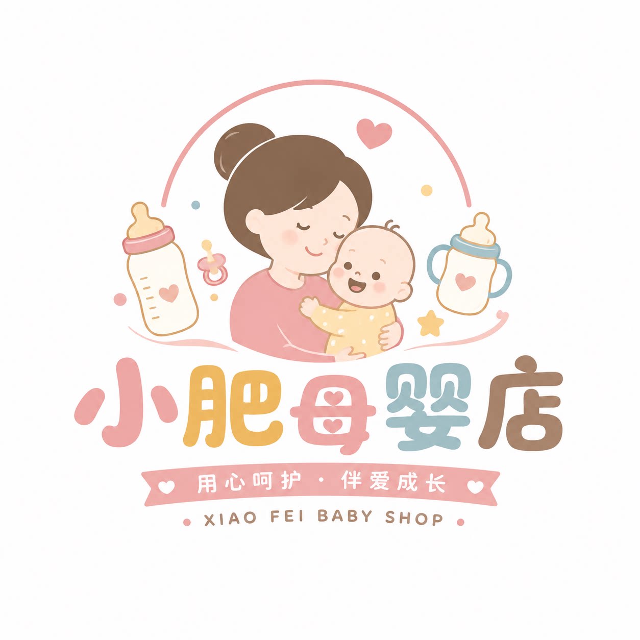 小肥母婴店的LOGO