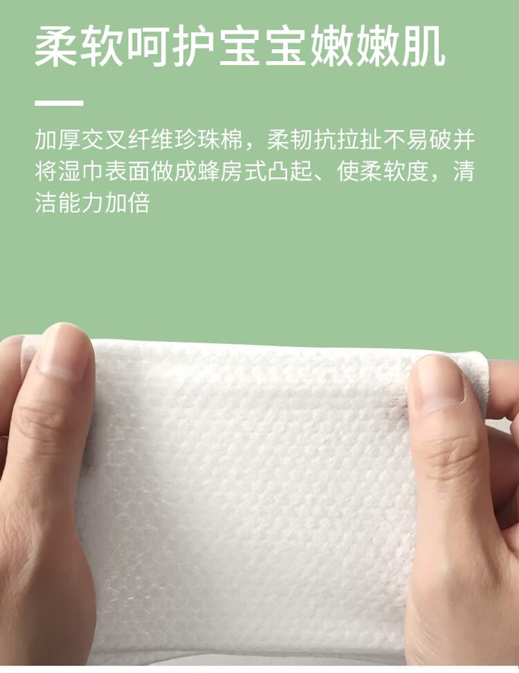 Bé gấu bông lau giấy sơ sinh tay bé đặc biệt bé lau ướt 4 gói 20 gói nhỏ hộ gia đình - Khăn ướt giấy ướt an toàn cho bé