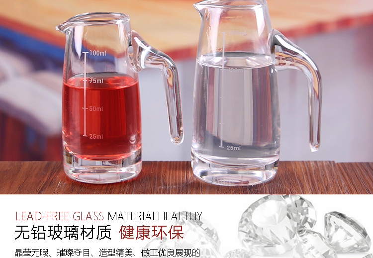 Pha lê đặc biệt với quy mô rượu rượu xử lý decanter rượu vang đỏ rót rượu