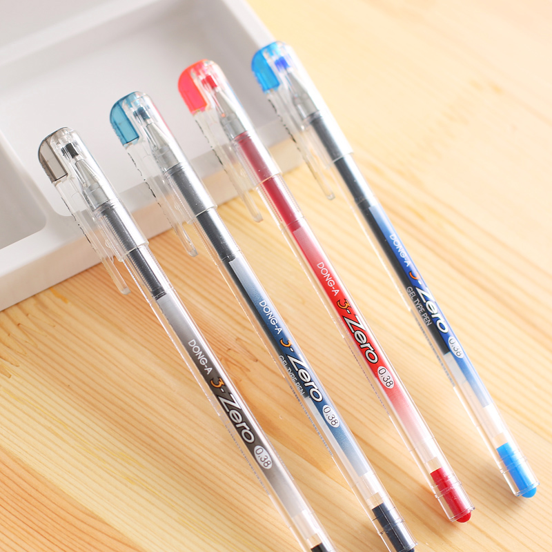  South Korea DONG-A East Asian Aqueous Pen 0-38mm Sex Pen Extremely Fine Middle Sex Pen